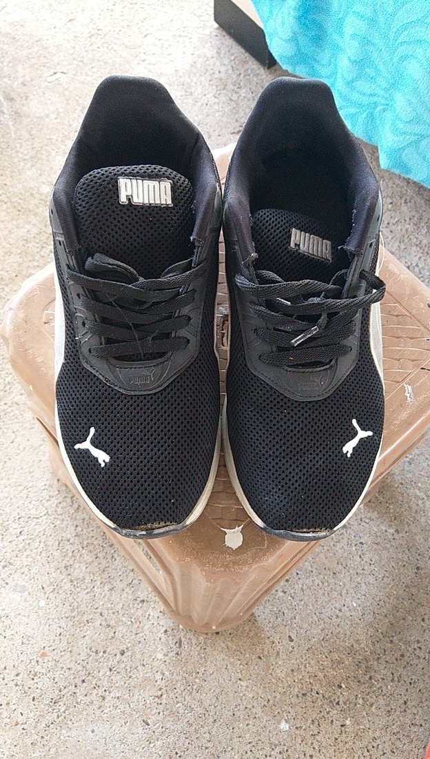 Puma Siyah erkek Spor Ayakkabı orjinal puma degil - Görsel 2