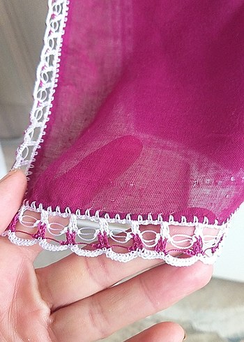 çeyizlik oyalı yazma - Görsel 2