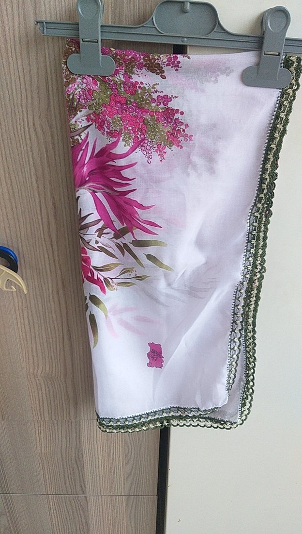 çeyizlik oyalı yazma - Görsel 3