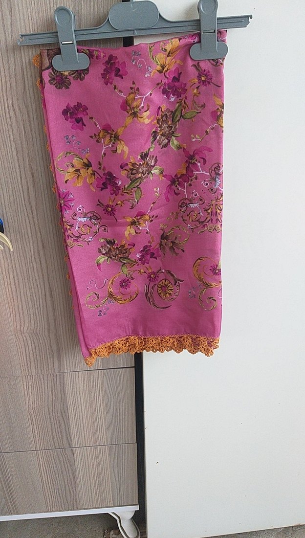 çeyizlik oyalı yazma - Görsel 4