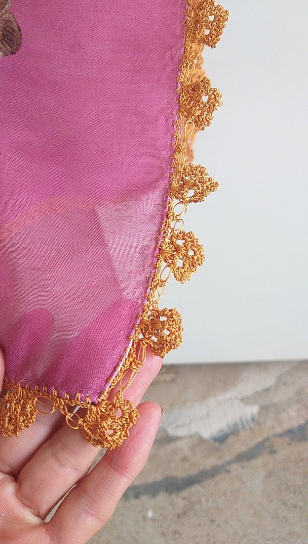 çeyizlik oyalı yazma - Görsel 3