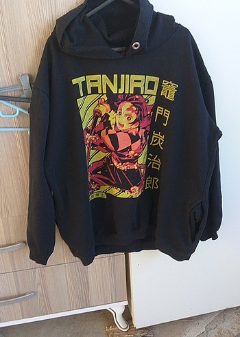 Diğer Siyah Baskı Sweatshirt