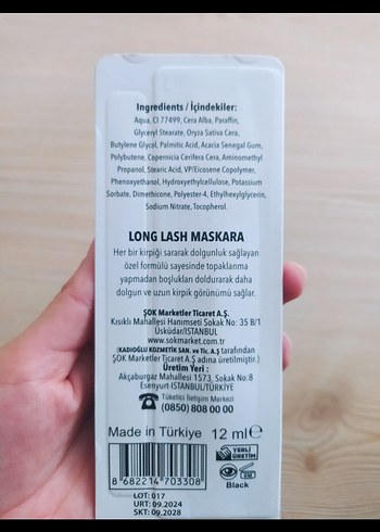 Men Amour Ultra Volume Uzun Kirpik Maskarası - Görsel 2