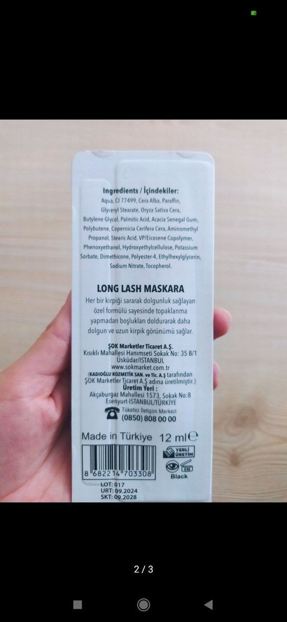 Men Amour Ultra Volume Uzun Kirpik Maskarası - Görsel 2