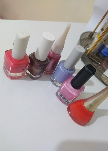 Renkli Pembe Oje Seti - Görsel 3