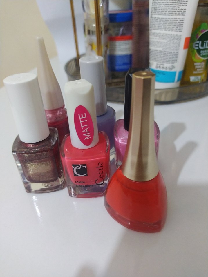 Renkli Pembe Oje Seti - Görsel 2