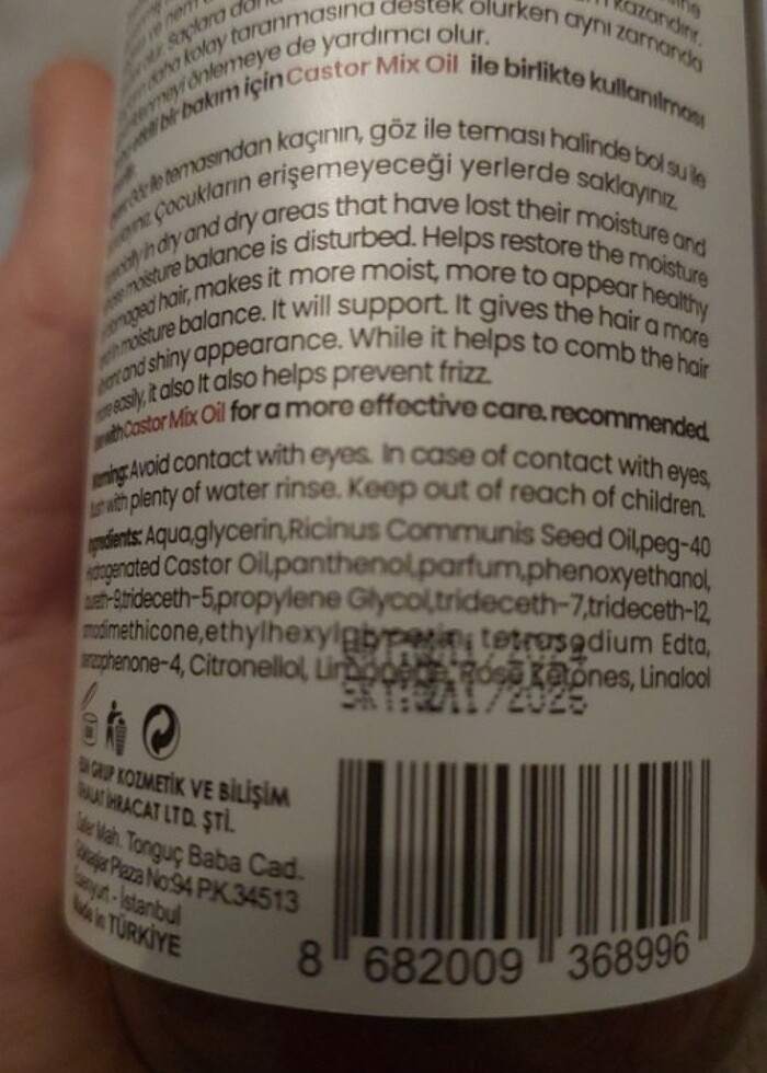 Nemlendirici sac tonigi - Görsel 2