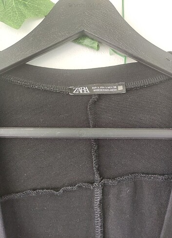 l Beden siyah Renk ZARA Geniş Elbise Oversize