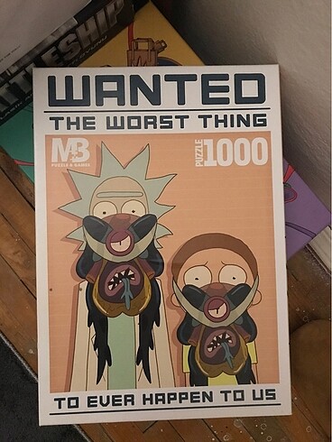 Rick and Morty Puzzle Yap boz