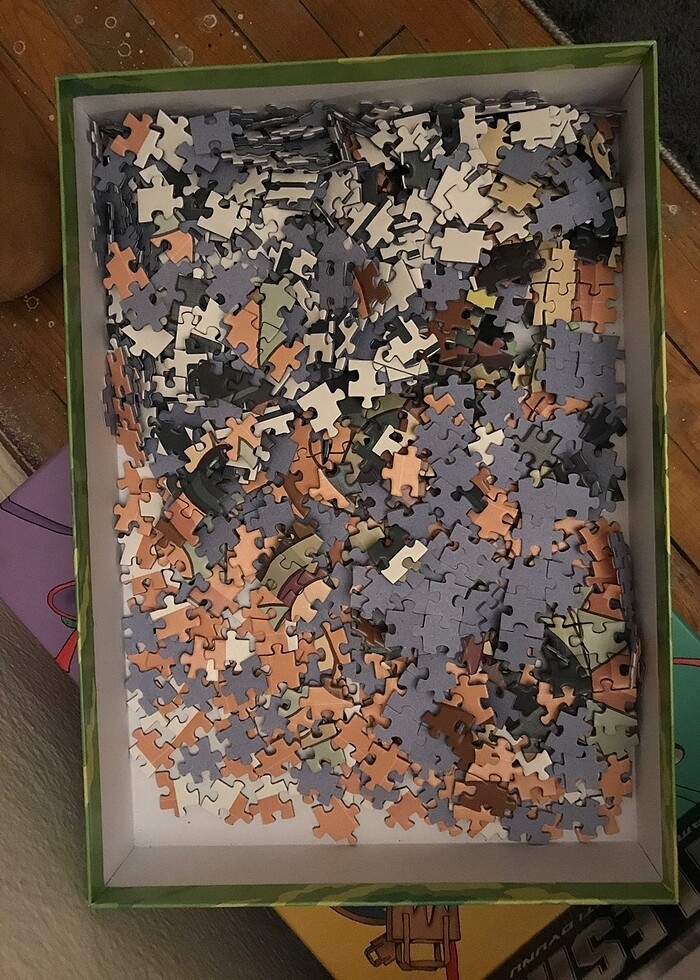 Rick and Morty Puzzle Yap boz - Görsel 2