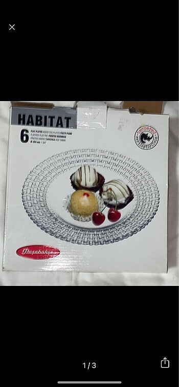 Paşabahçe 5 şi düz tabak