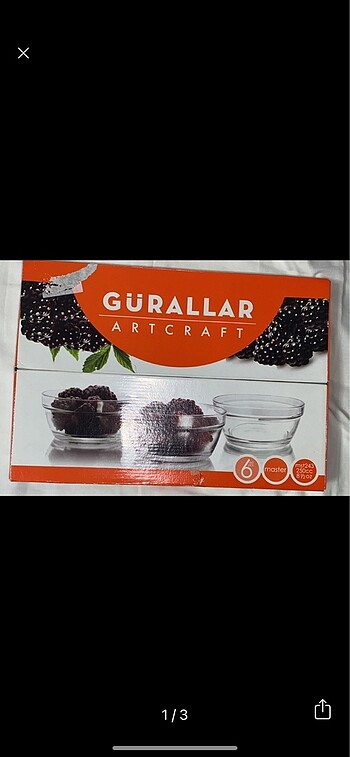 6 lı küçük kase
