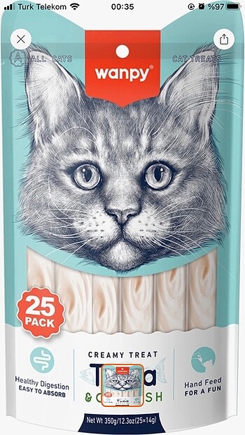 Kedi ödül maması