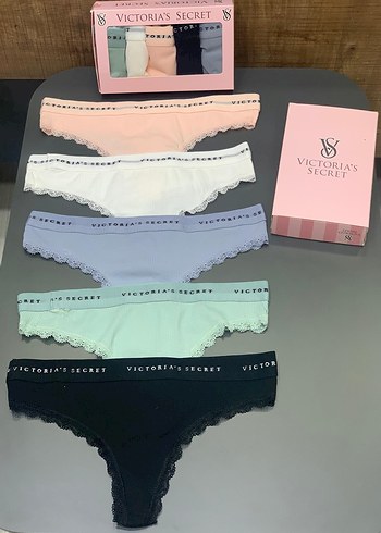 Victoria's Secret Mini Dantelli Kadın Külot Seti