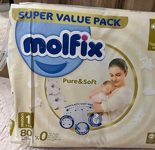 Molfix pure&soft 1 numara