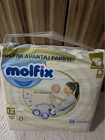 Molfix pure&soft 2 numara bez