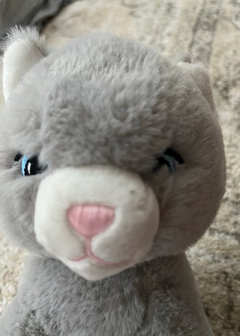 Diğer Gri Peluş Kedi Oyuncak