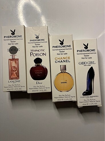 4 adet 45 ml parfüm