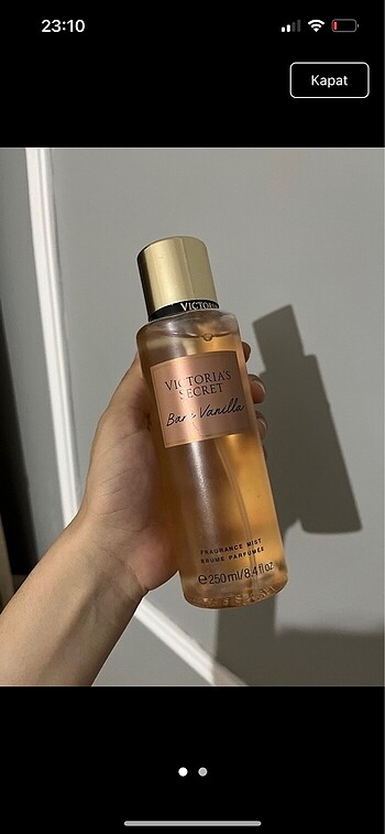 Diğer VS Bare Vanilla vücut spreyi