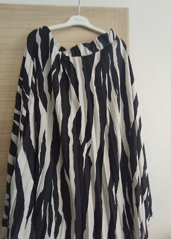 LC Waikiki Zebra Desenli PiliseliUzun Etek