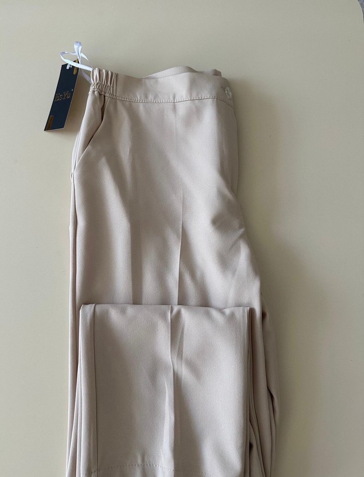 Double kumaş pantolon şar - Görsel 4