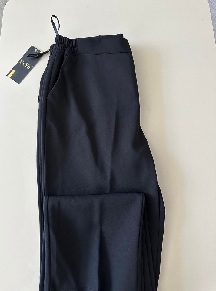 Double krep kumaş pantolon lar - Görsel 3