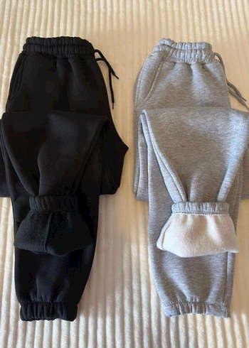 Gri Mini Rahat Kesim Kadın Eşofman Altı - Görsel 2