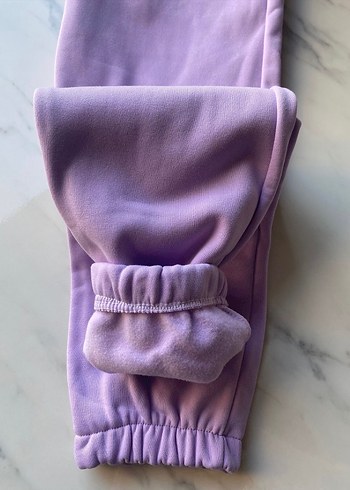 Gri Mini Rahat Kesim Kadın Eşofman Altı - Görsel 4