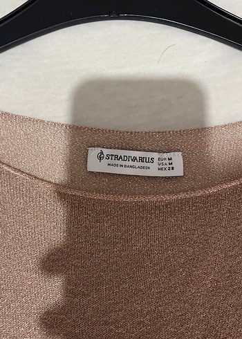 Pembe simli transparan bluz - Görsel 2