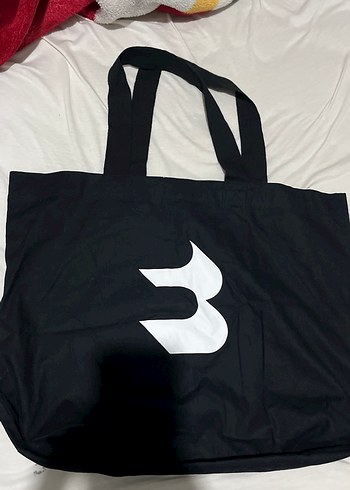 BERSHKA Siyah Bez çanta - Görsel 2