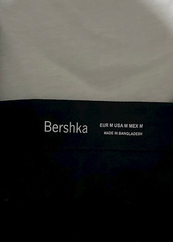 BERSHKA Siyah Bez çanta - Görsel 3
