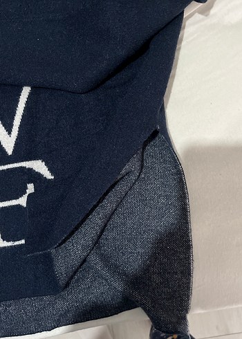 Siyah Uzun Kollu Pamuklu Triko Kazak - Görsel 4