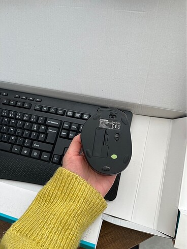 Beden Everest KM-6017 kablosuz klavye mouse set
