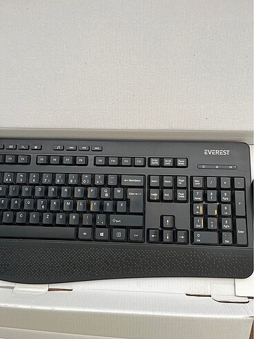 Everest KM-6017 kablosuz klavye mouse set - Görsel 5