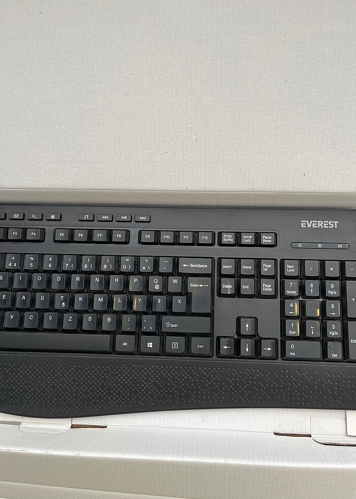 Everest KM-6017 kablosuz klavye mouse set - Görsel 5