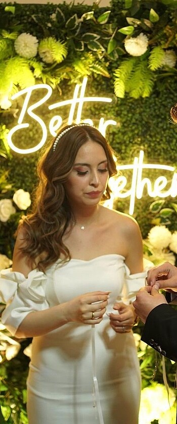 Trendyolmilla S Beden Beyaz Midi Elbise