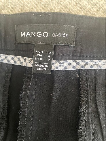 Mango Mango siyah yazlık etek 40 beden