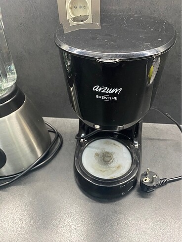 Arzum brewtime filtre kahve makinası demliği yok onun dışında so