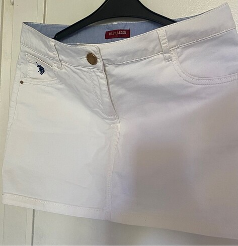 Polo beyaz etek mini sorunsuz 38-40 giyer