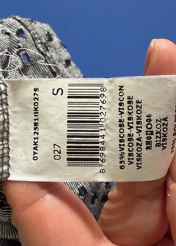 Zara Zara xs crop delikli