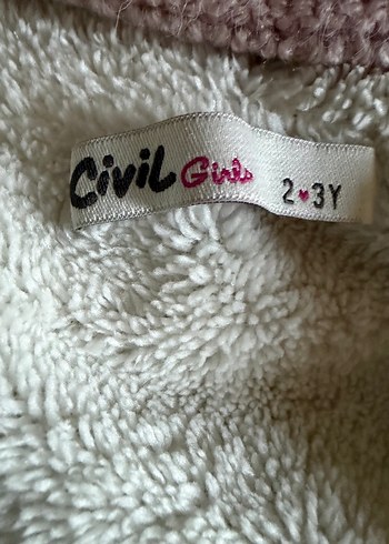 24-36 Ay Beden pembe Renk Kız Çocuk Kapüşonlu Örgü Hırka Civil 2-3 yaş yumoş ceket