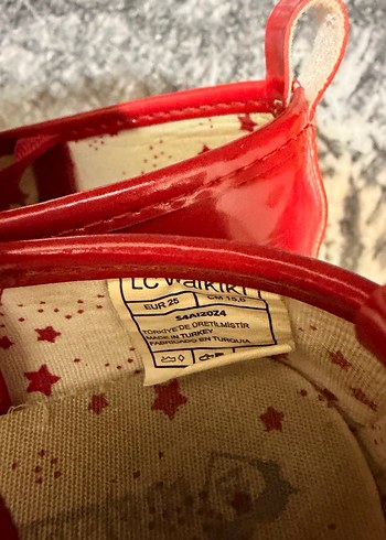 Kız Çocuk Kırmızı Tokalı Babet Ayakkabı 25 numara kırmızı ayakk - Görsel 2