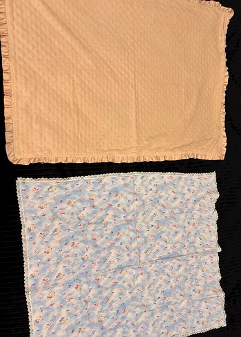 Mavi ve Bej Pastel Çocuk Battaniyesi - Görsel 3