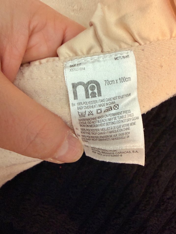 Mavi ve Bej Pastel Çocuk Battaniyesi - Görsel 2