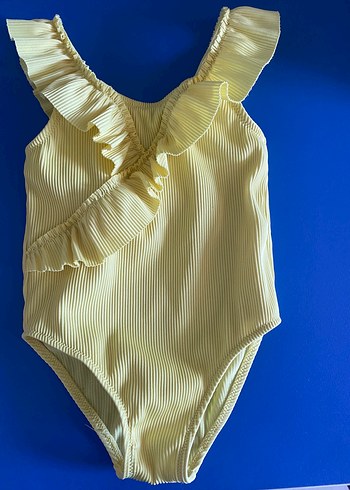 24-36 Ay Beden 2-3 yaş bikini mayo şapka kaydırmaz