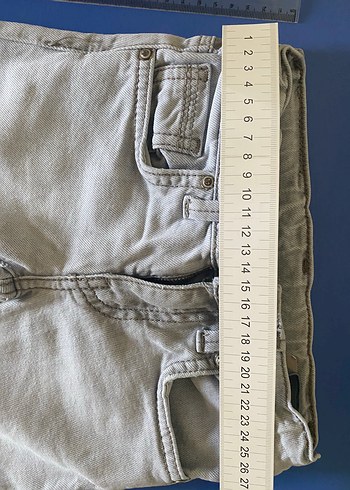 24-36 Ay Beden Gri unisex çocuk Denim Pantolon 2-3-4 yaş pantolon mavijean