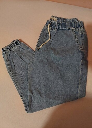 Defacto mavi lastikli kot pantalon 46