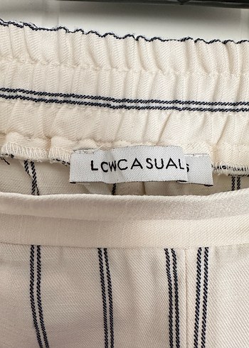 Mavi çizgili pantolon - Görsel 2