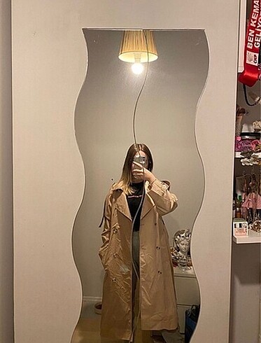 bershka trenckot sıfır gibi ürün