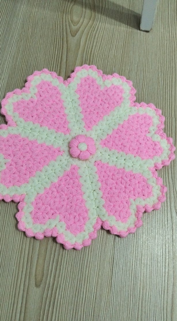 Renkli Örgü Banyo Süngeri Seti - Görsel 4